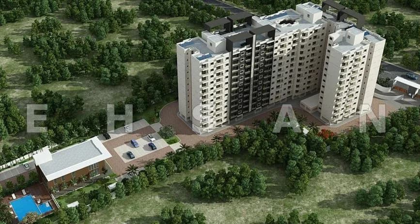 Pentos Apartments — Side View