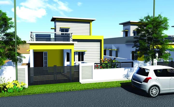 Spring Garden — Villa Elevation B