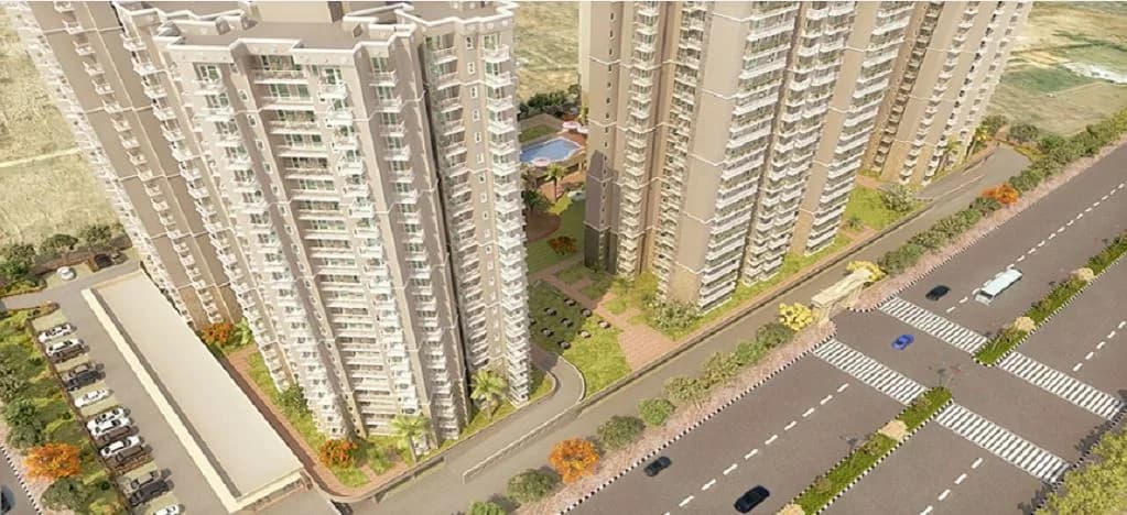 Indian Oil Heights — Side View