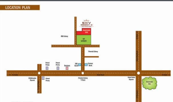 Shiv Residency 8, Friends Colony