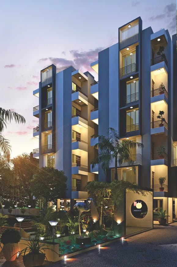Yash Aqua Polaris — Night View