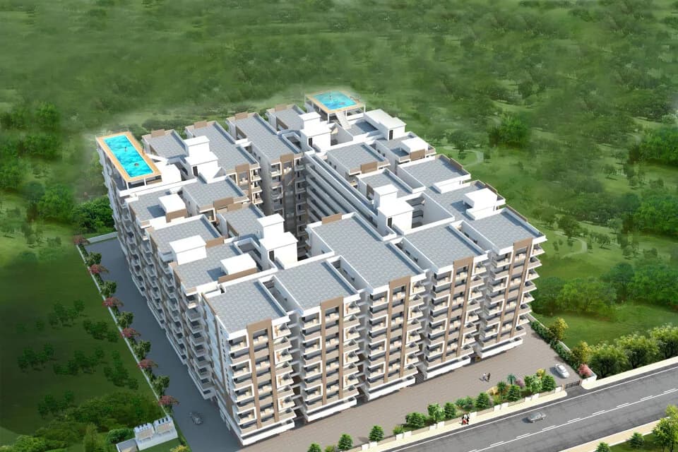 ZR Ivory Towers — Aerial View
