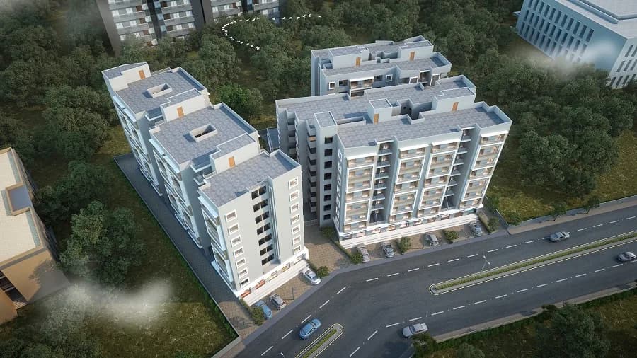 Agrasen Om Heights, Bapod