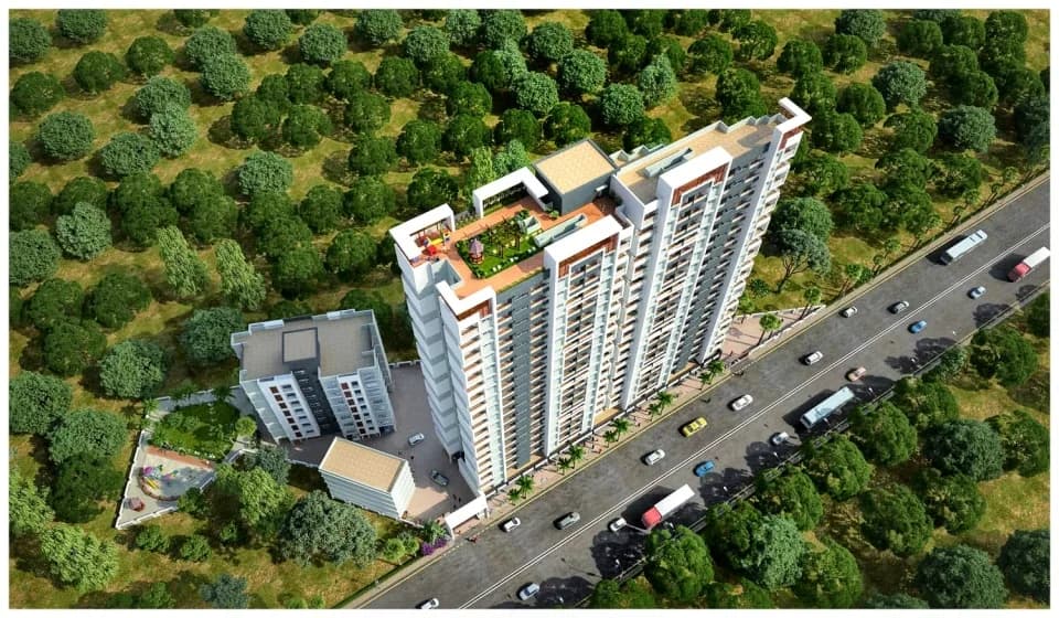 Pride Heights — Aerial View