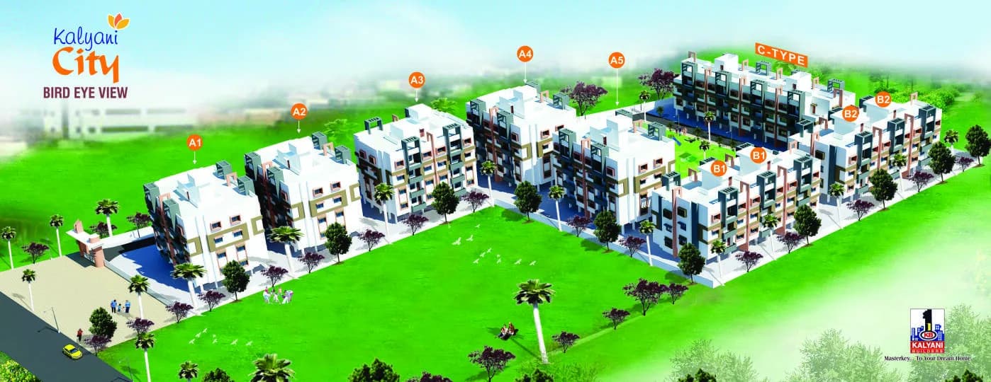 Kalyani City, Waluj