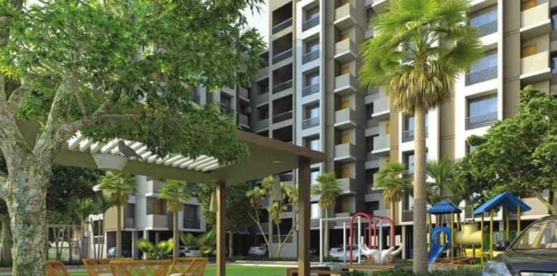 Shree Jagdamba Homes — Garden Area