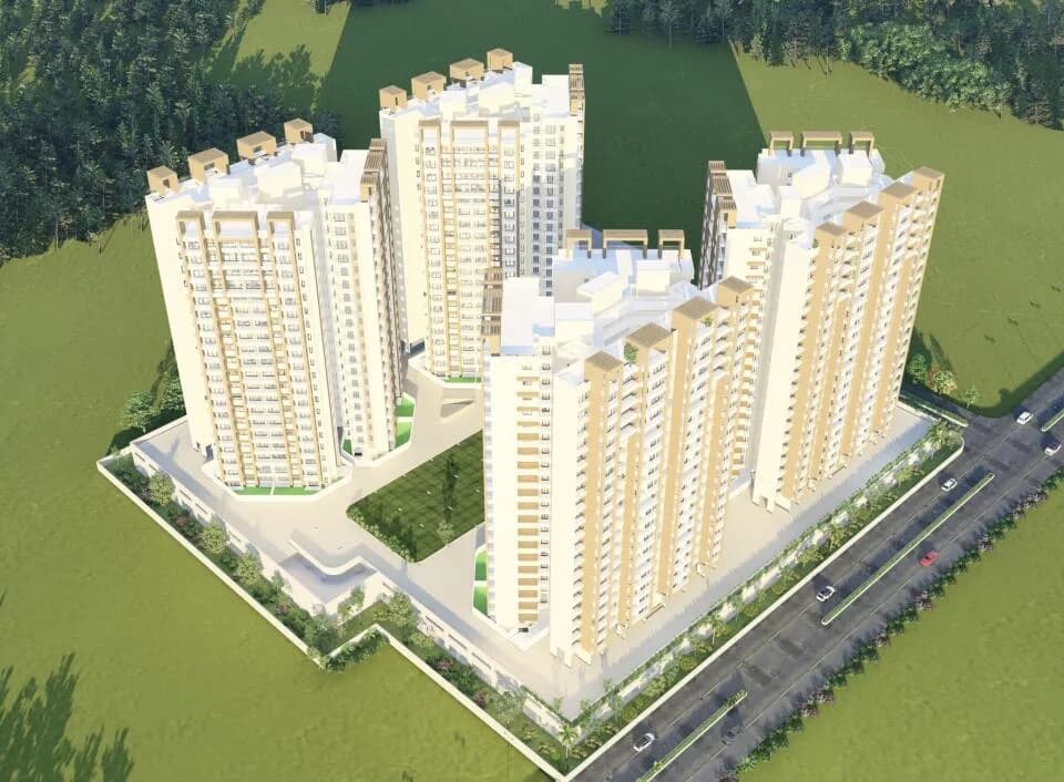 BVN Vrindavan Estate, Besa
