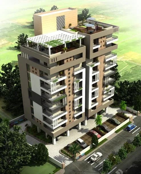 Mukundra Heights — Aerial View