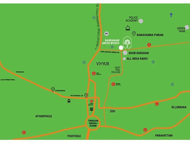 Nandanam Greenwoods by Salim Associates, Viyyur