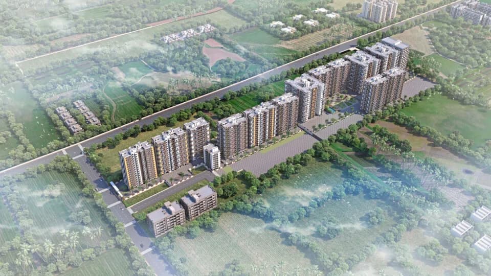 Bhalchandra Vihar — Aerial View