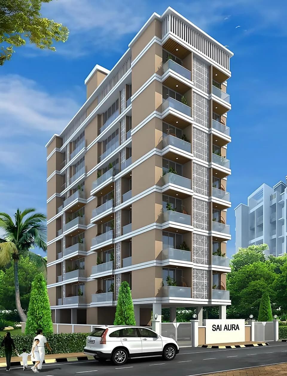 Sai Aura, Airoli