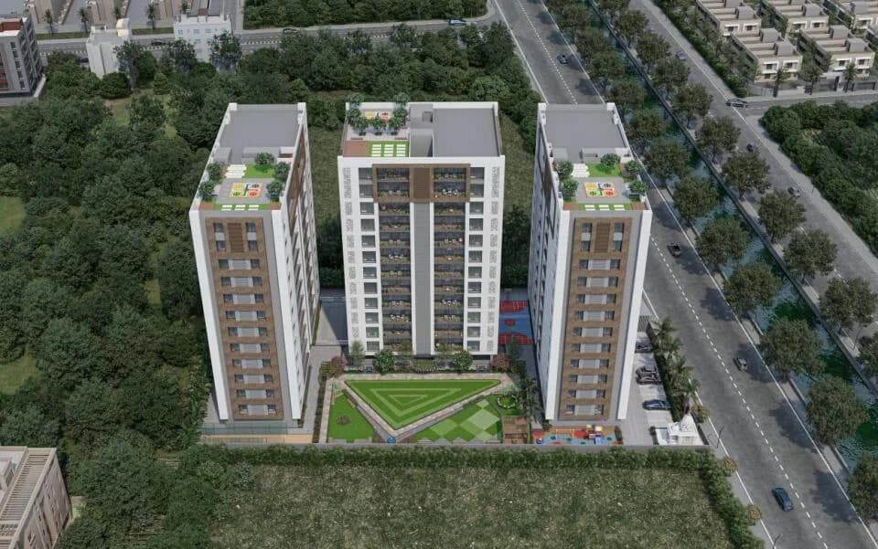 Milestone Pristine — Aerial View