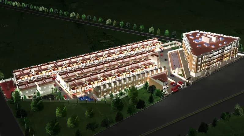 Suprabhath Majestic — Night view