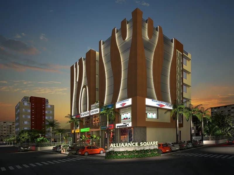 Lalan Ashwamegh Elegance 2 — Elevation