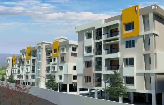 SandeepG Shanti Niketan — Side Elevation