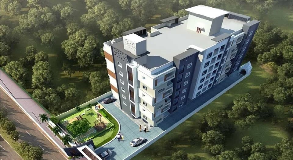 Ashapura Homes — Aerial View