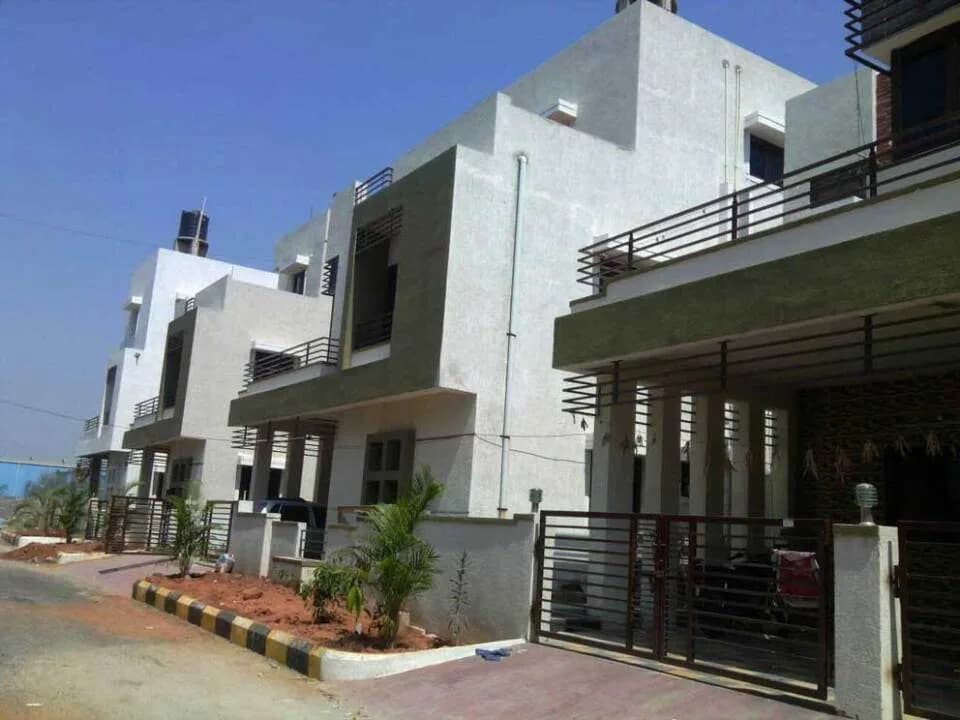 Srija Brindavanam — Side Elevation