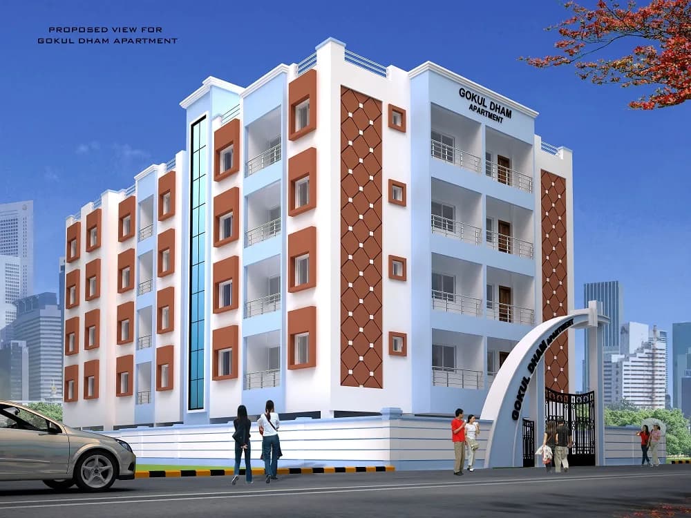Earth Nexus Gokuldham Apartment, Gamharia