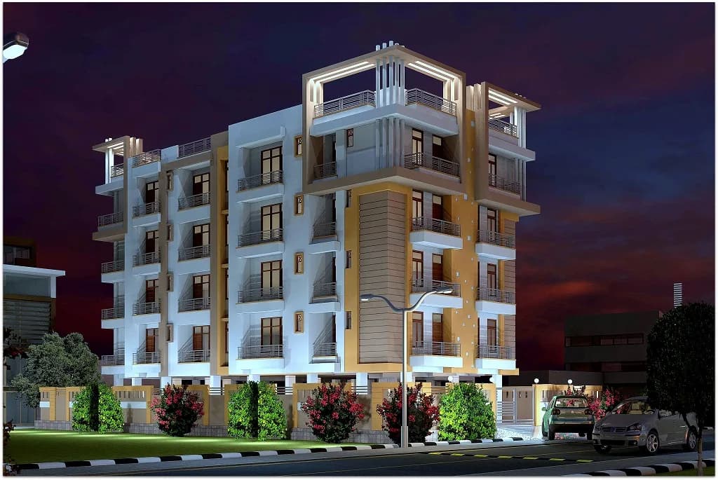 Dhairya Nikunj — Night View