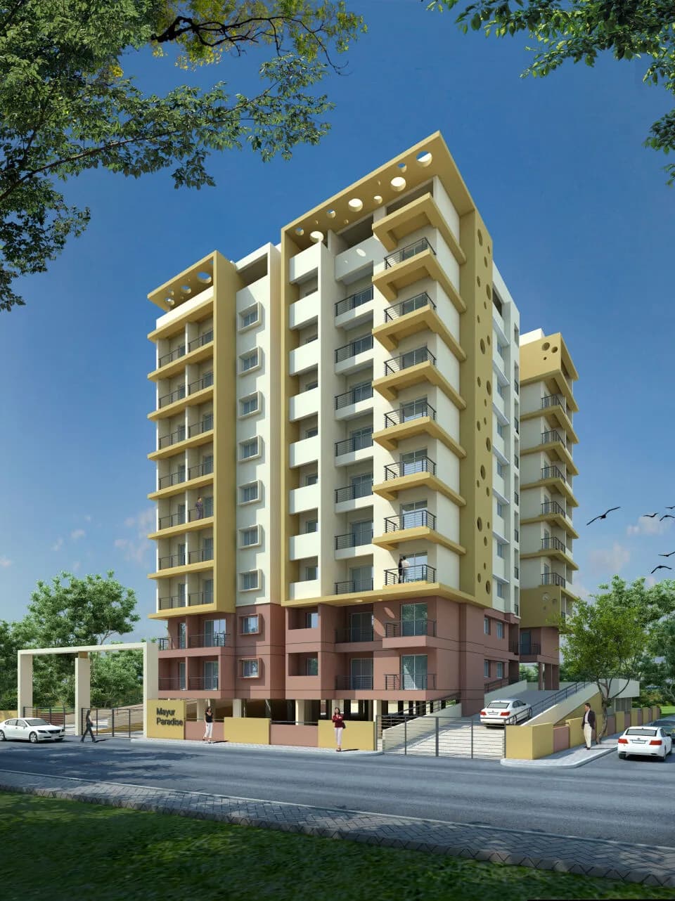 Mayur Paradise, Gandhinagar