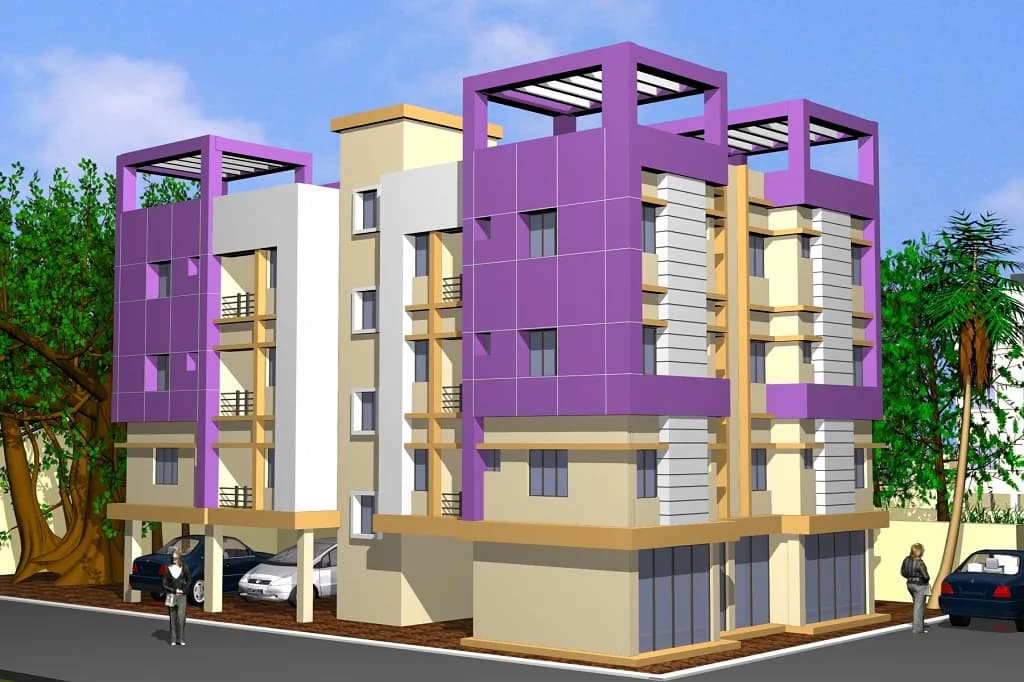 Sunbeam Radha Madhab Apartment, Kudghat