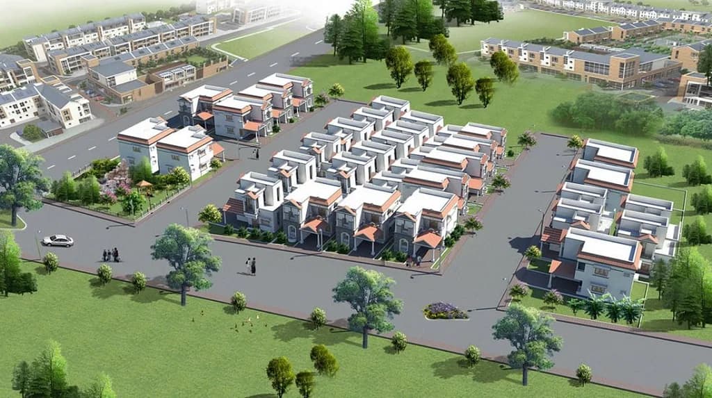 RR Vel Avenue — Artistic Aerial View