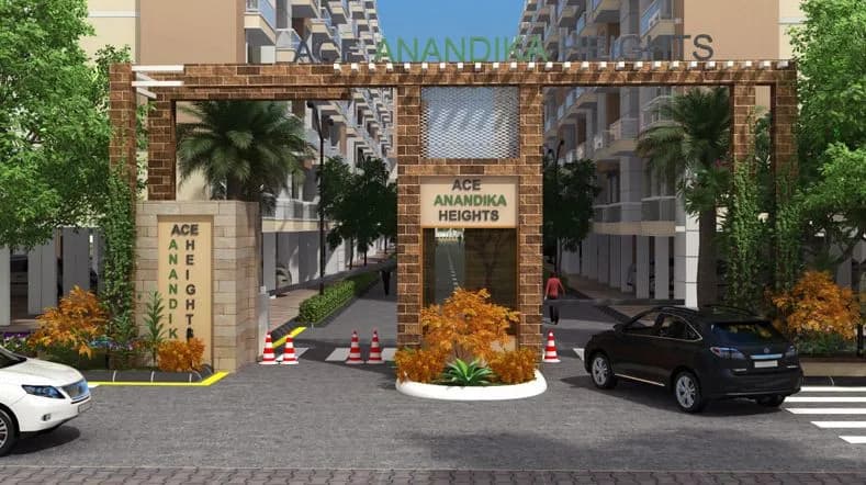 Ace Anandika Heights — Artistic Entrance