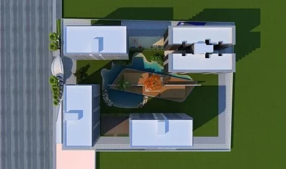 Aakash Evergreens — Top View
