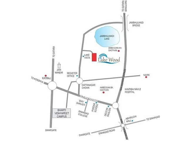 Krushna Lake Wood — Location Plan