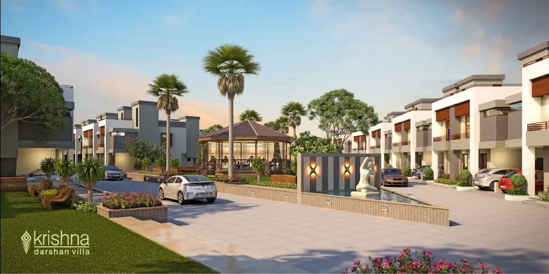 Krishna Darshan Villa — Exterior Landscape