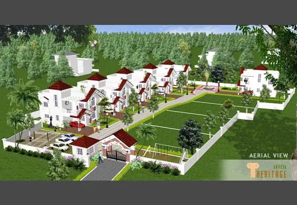 Anvita Heritage Villas — Aerial View