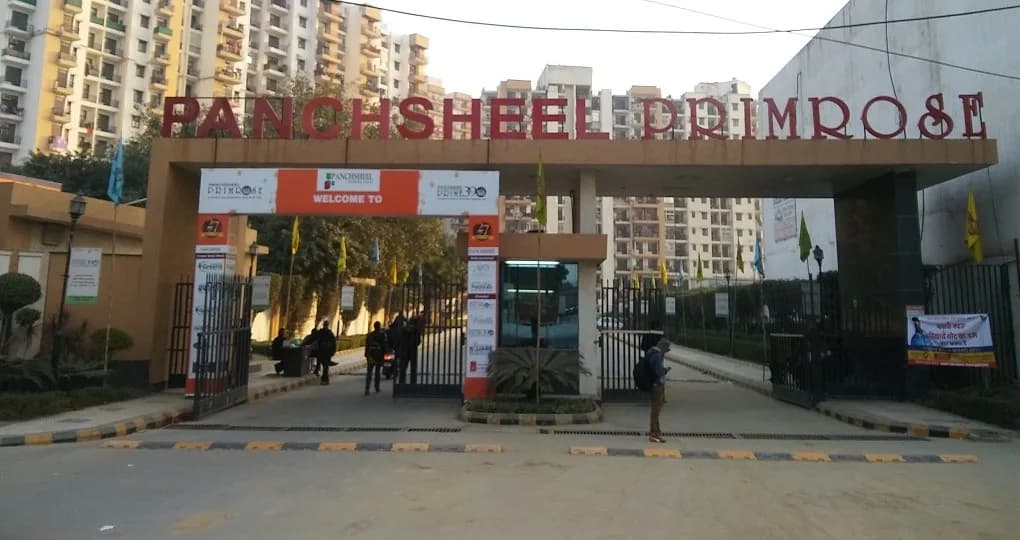 Panchsheel Primrose — Entrance