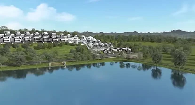 Venkateshwara The Ridges — Artistic Aerial View