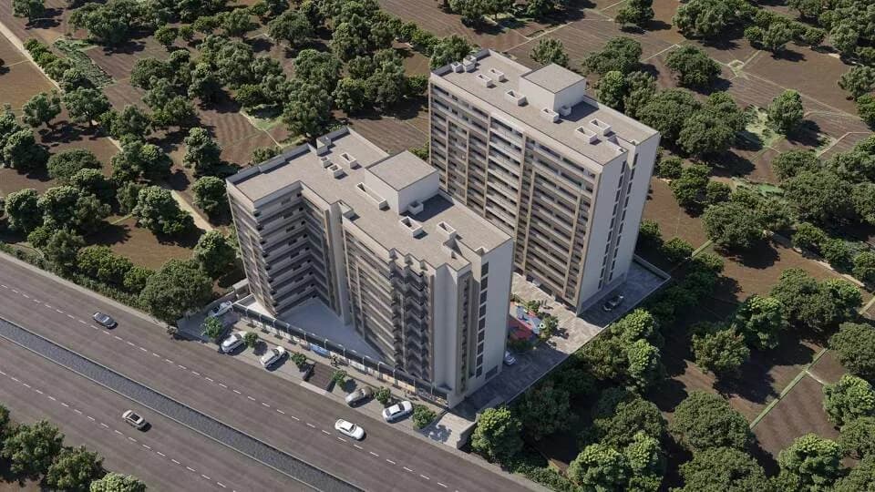 Paarijat Vishwas 2 — Aerial View