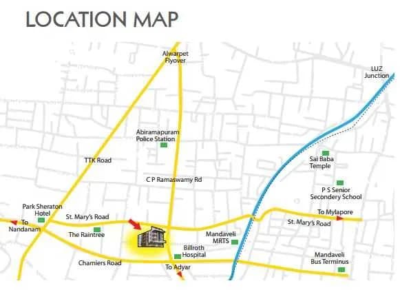 Kgeyes Apartments, RA Puram