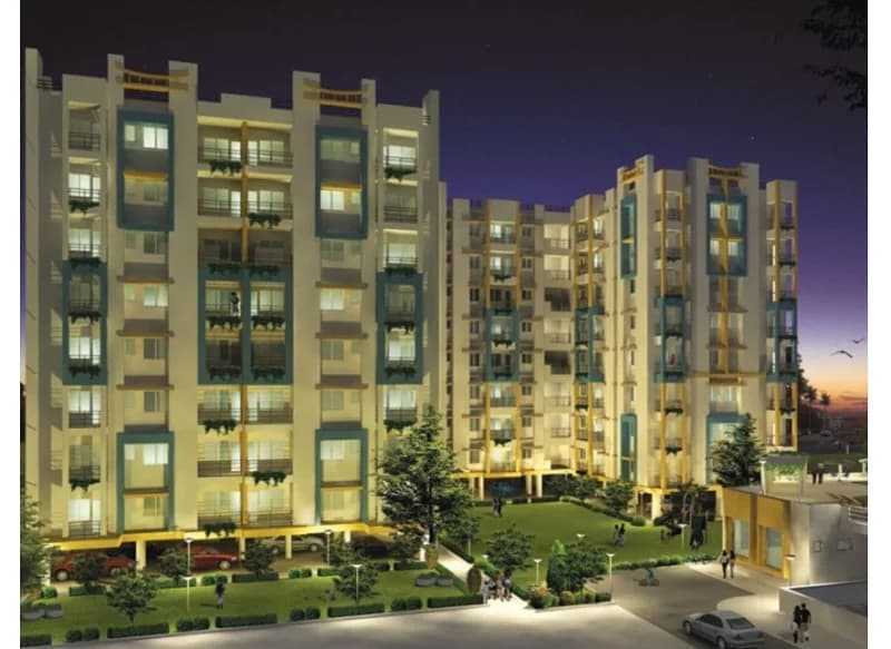 Uttarayan Greens — Night View