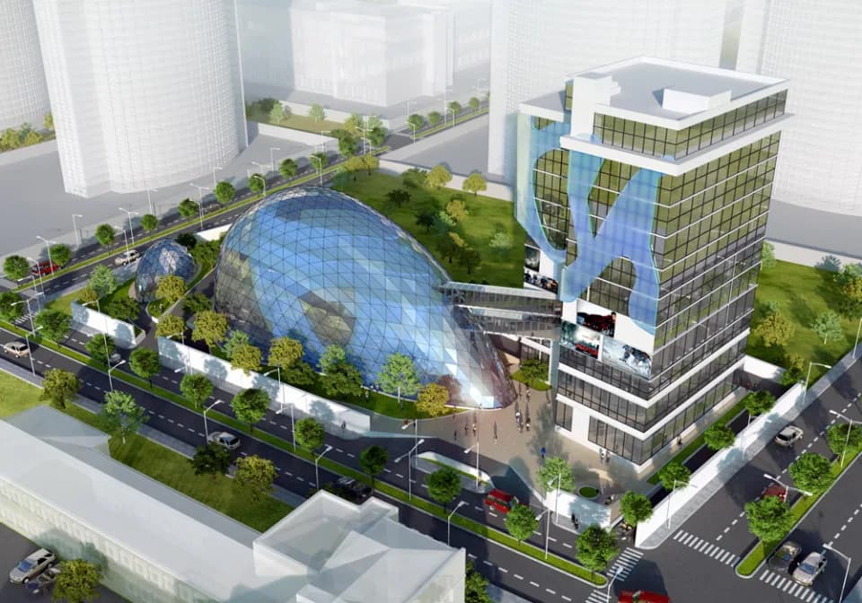 Concept Capital The Core Mall A Lifestyle Hub, Crossing Republik