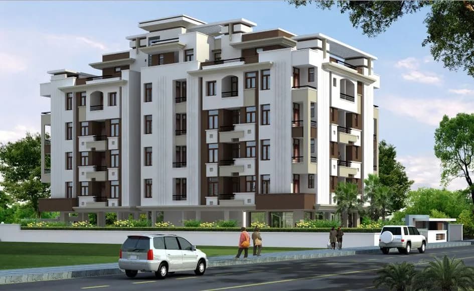 Gordhan Aanchal Residency — Elevation