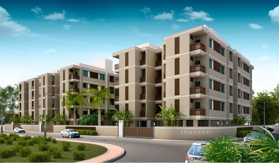 Shree Shashvat flats, Harni