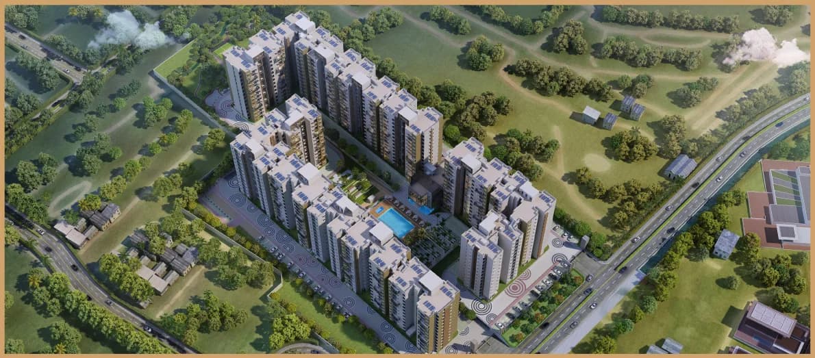 Purva Celestial — Aerial View
