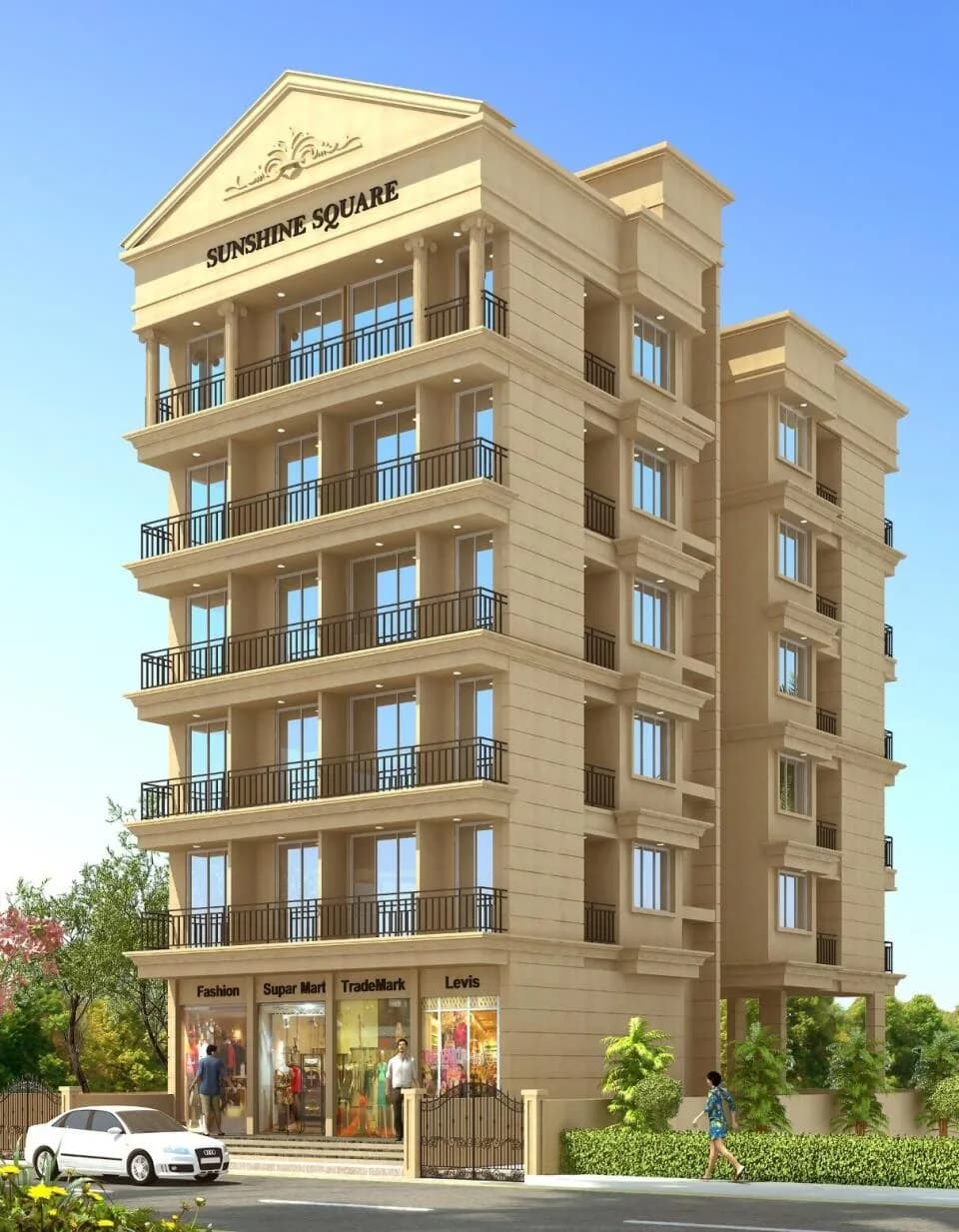 Sunshine Square, Karanjade
