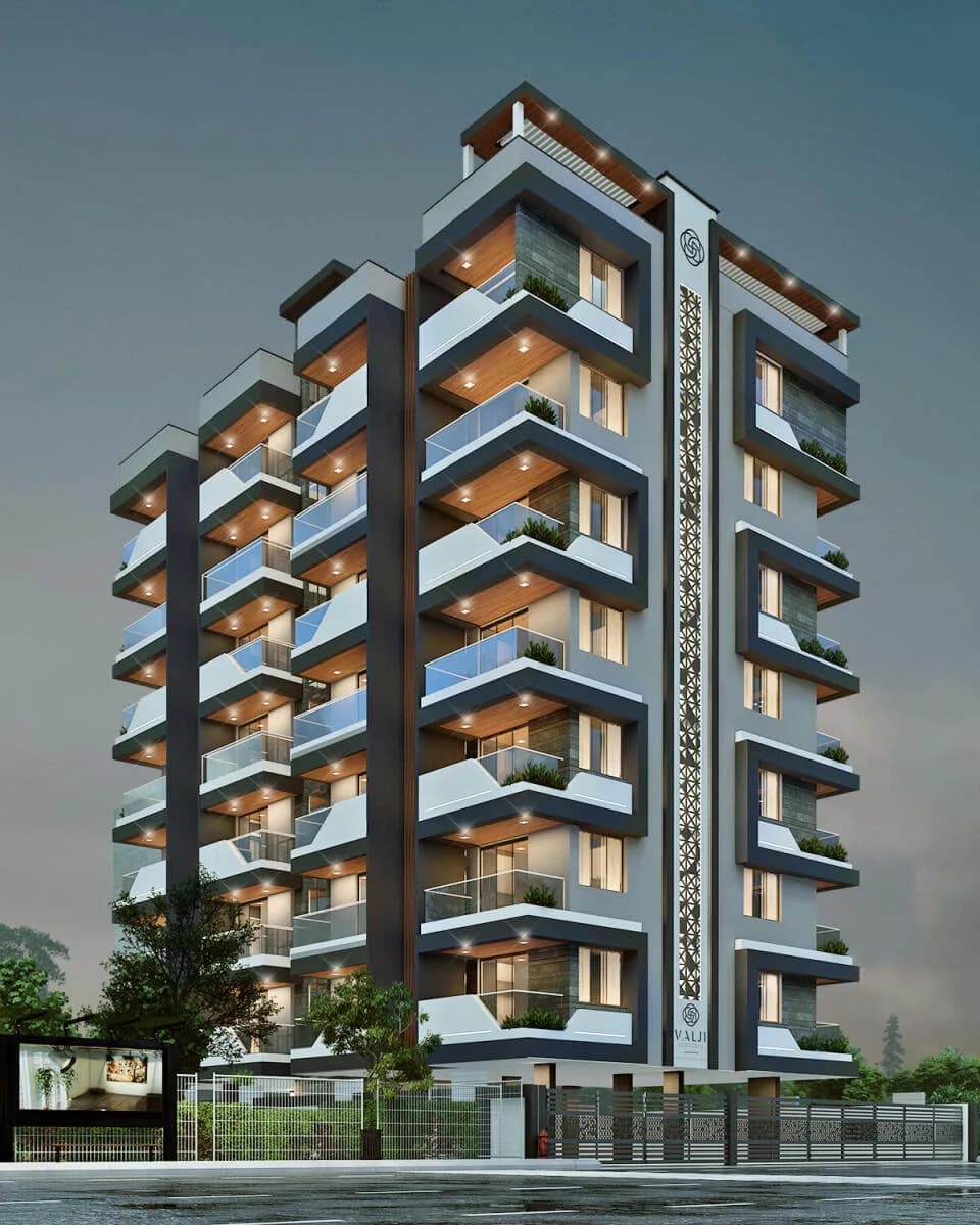 Valji Residence, College Road