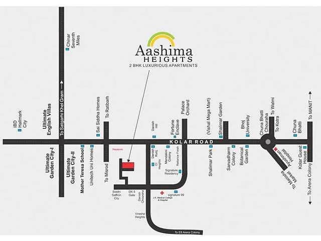 Aashima Heights, Rajharsh Colony