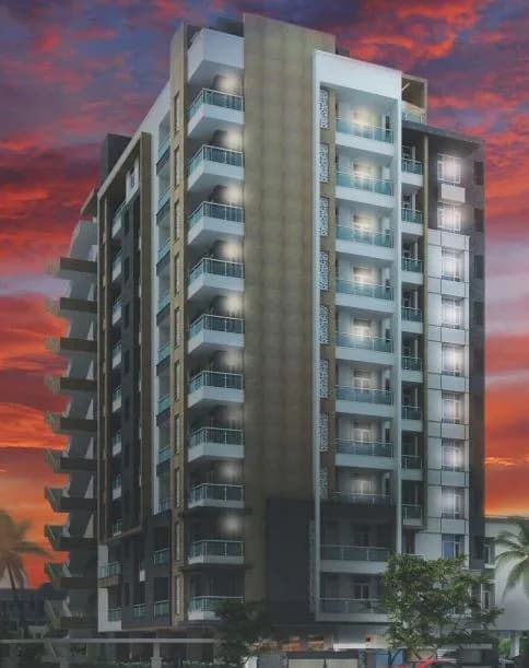SDC Roshan Residency — Night View
