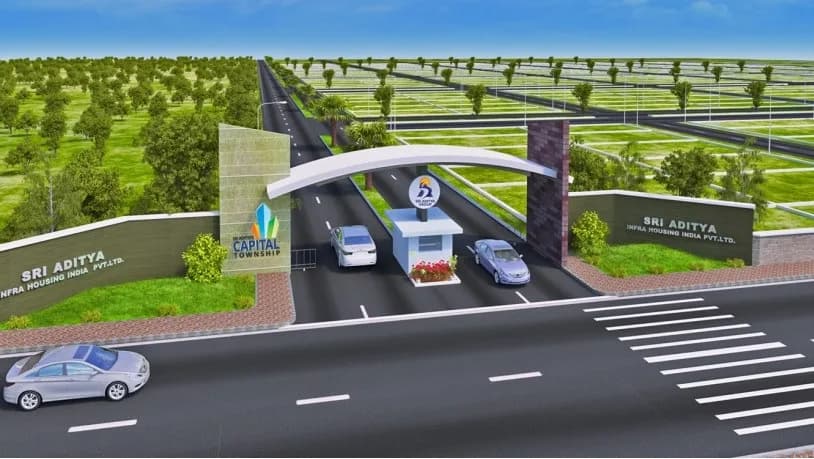Sri Aditya Capital Township — Entrance