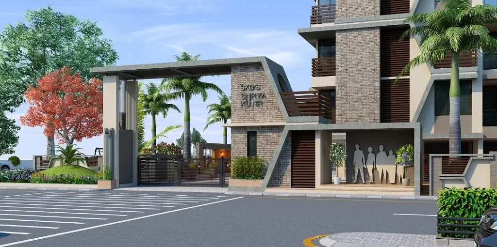 SKDs Surya Kutir — Entrance