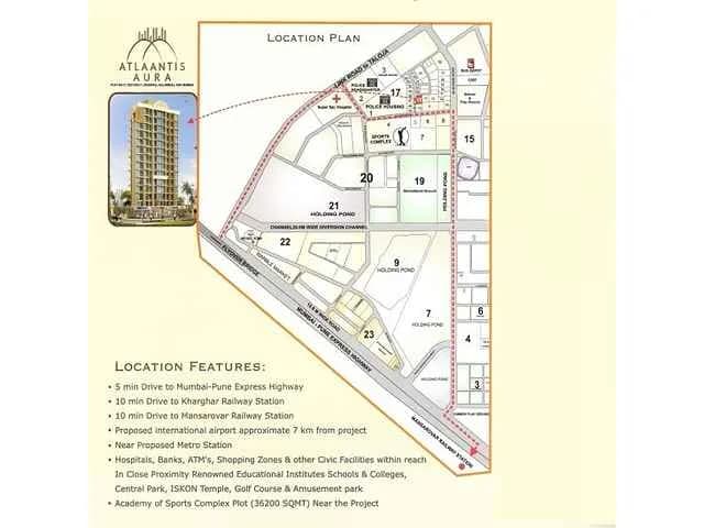 Atlaantis Aura — Location Plan