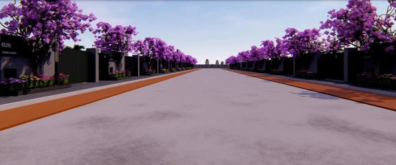 Triple A Treasure City Phase 1 — Internal Road