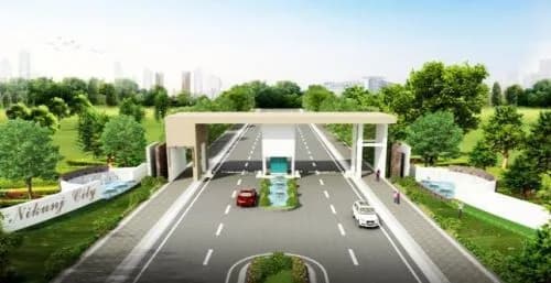 Grand Sapphire Nikunj Residency 2 — entrance
