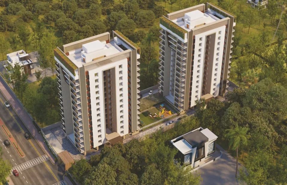 Shivalik Ananta — Aerial View